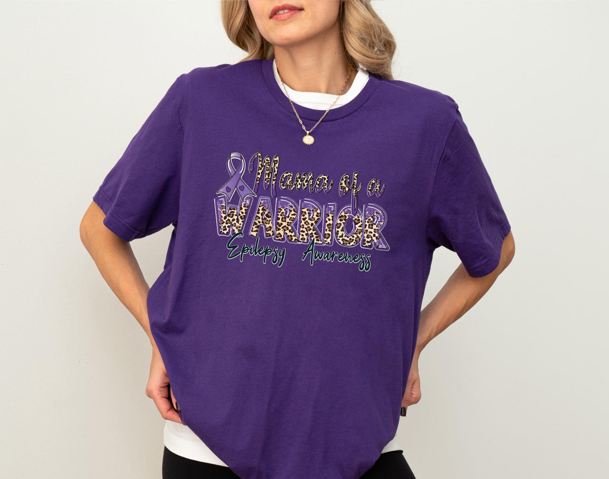 Epilepsy Awareness Shirt, Epilepsy Mom Gift Tee, Epilepsy Fighter T-Shirt