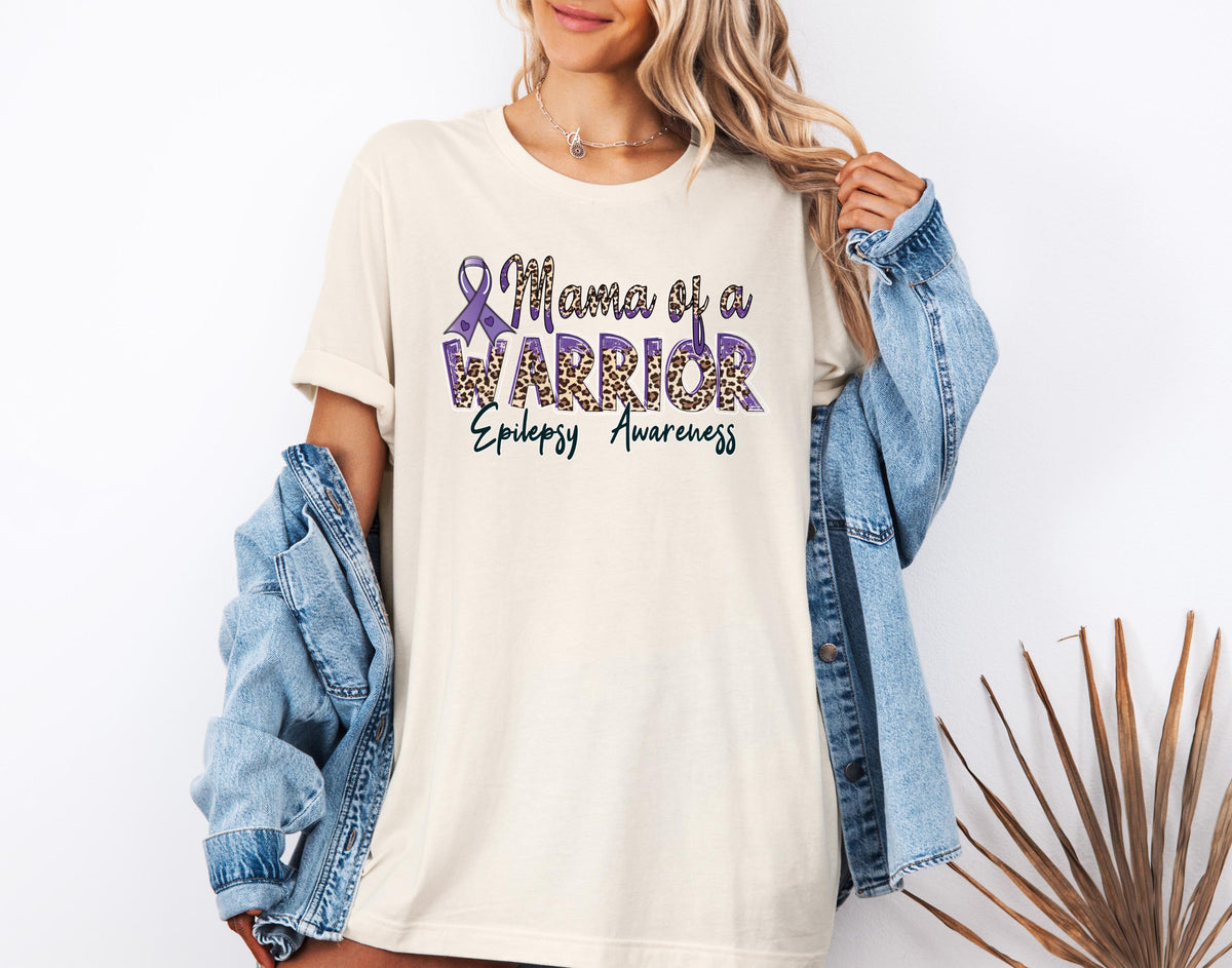 Epilepsy Awareness Shirt, Epilepsy Mom Gift Tee, Epilepsy Fighter T-Shirt
