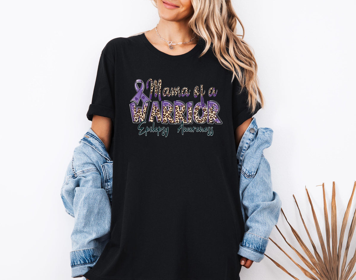 Epilepsy Awareness Shirt, Epilepsy Mom Gift Tee, Epilepsy Fighter T-Shirt