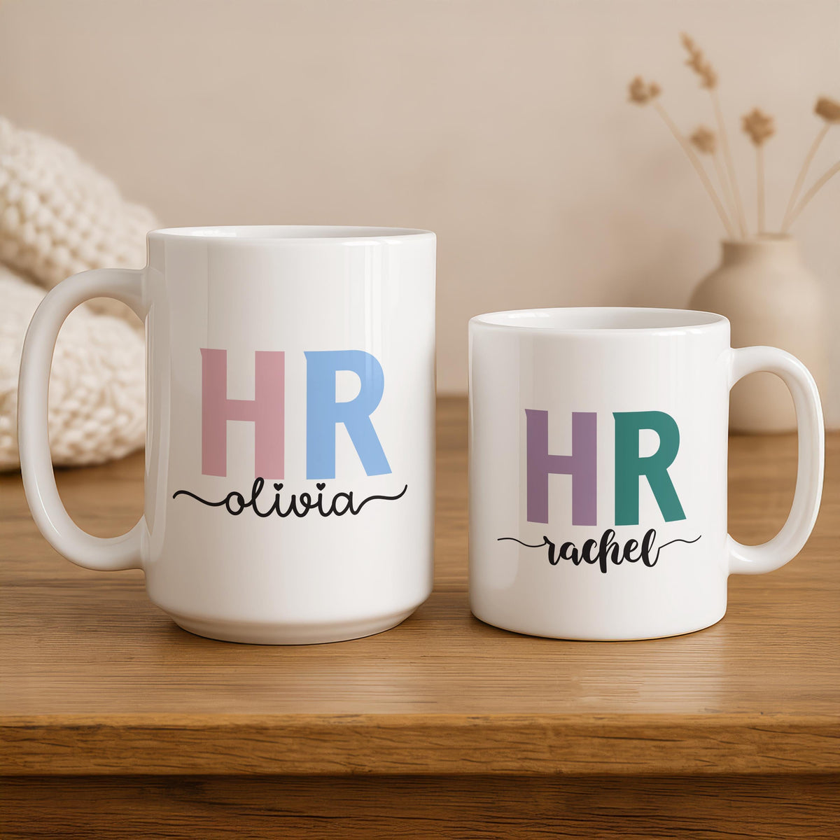 Custom Human Resources Mug, Personalized HR Mug