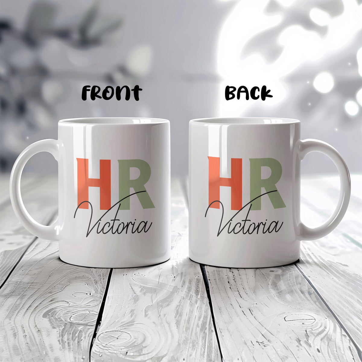 Custom Human Resources Mug, Personalized HR Mug