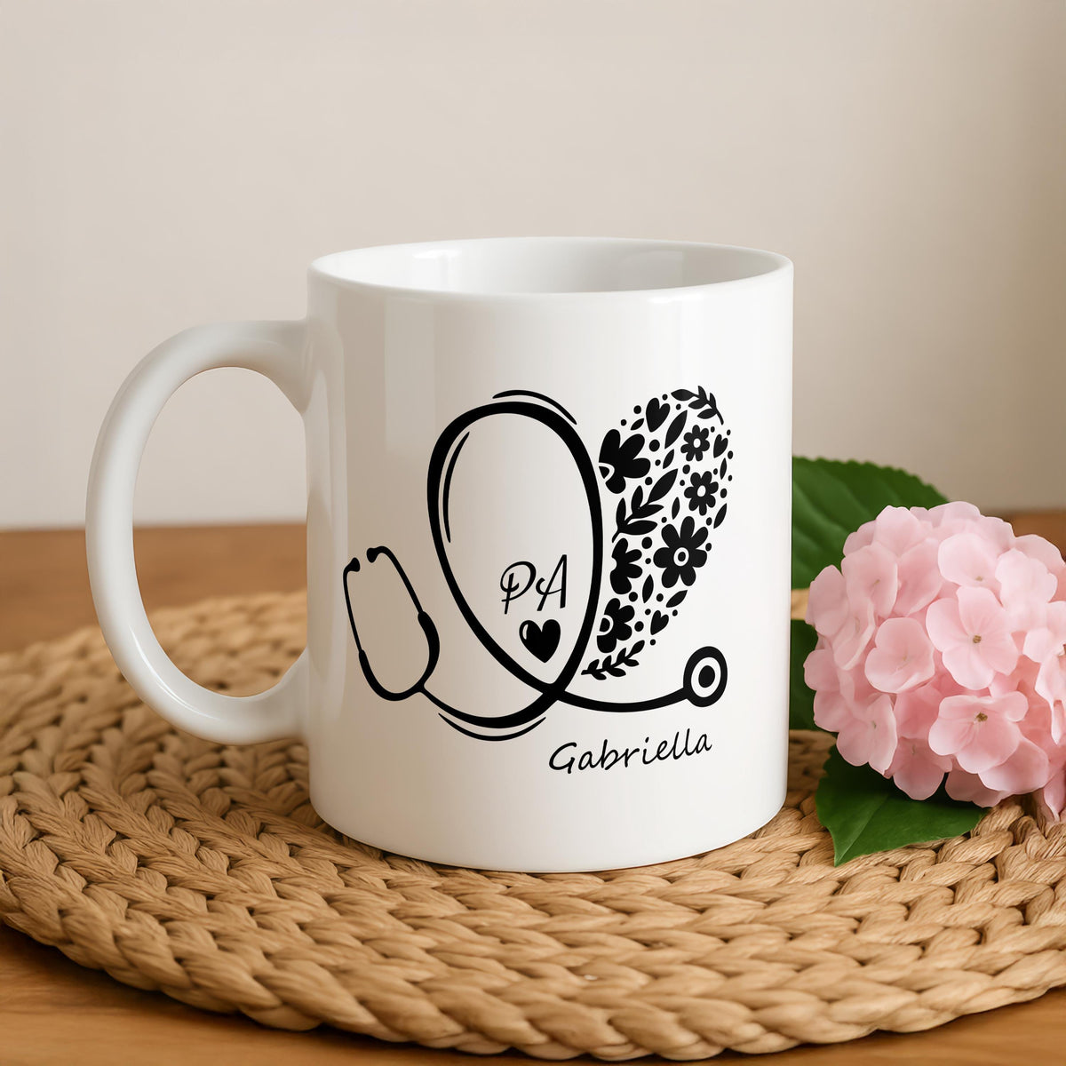 Personalized Medical Professional Mug, Custom Name Coffee Cup, Healthcare Worker Mug