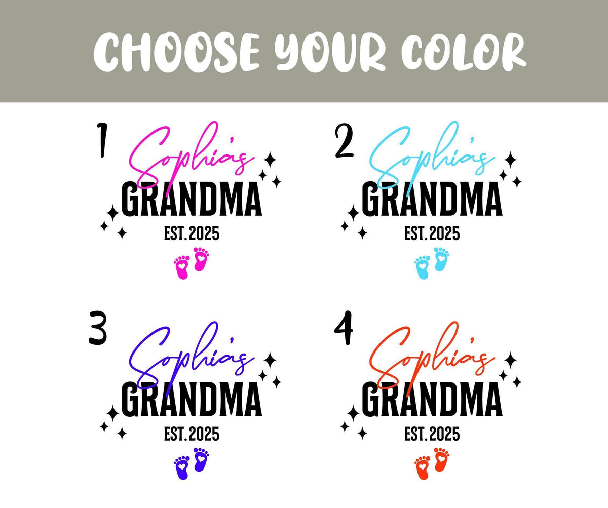 New Grandmother Pregnancy Reveal Mug, Promoted Grandparents Pregnancy Announcement Cup