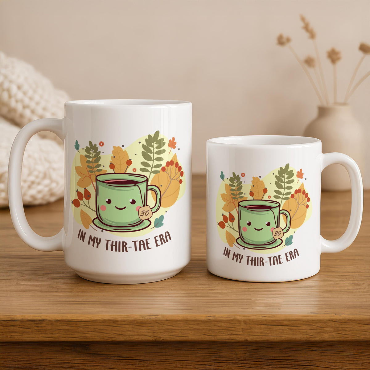 In My Thirt-Tea Era Mug, Funny 30th Birthday Gift, Tea Lover Cup