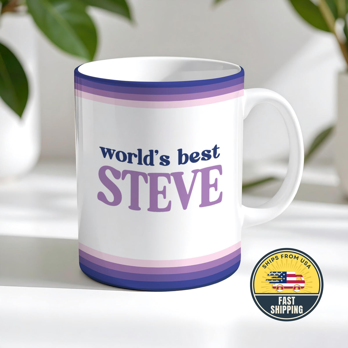 World's Best Personalized Coffee Mug, Personalized World's Best Office Mug