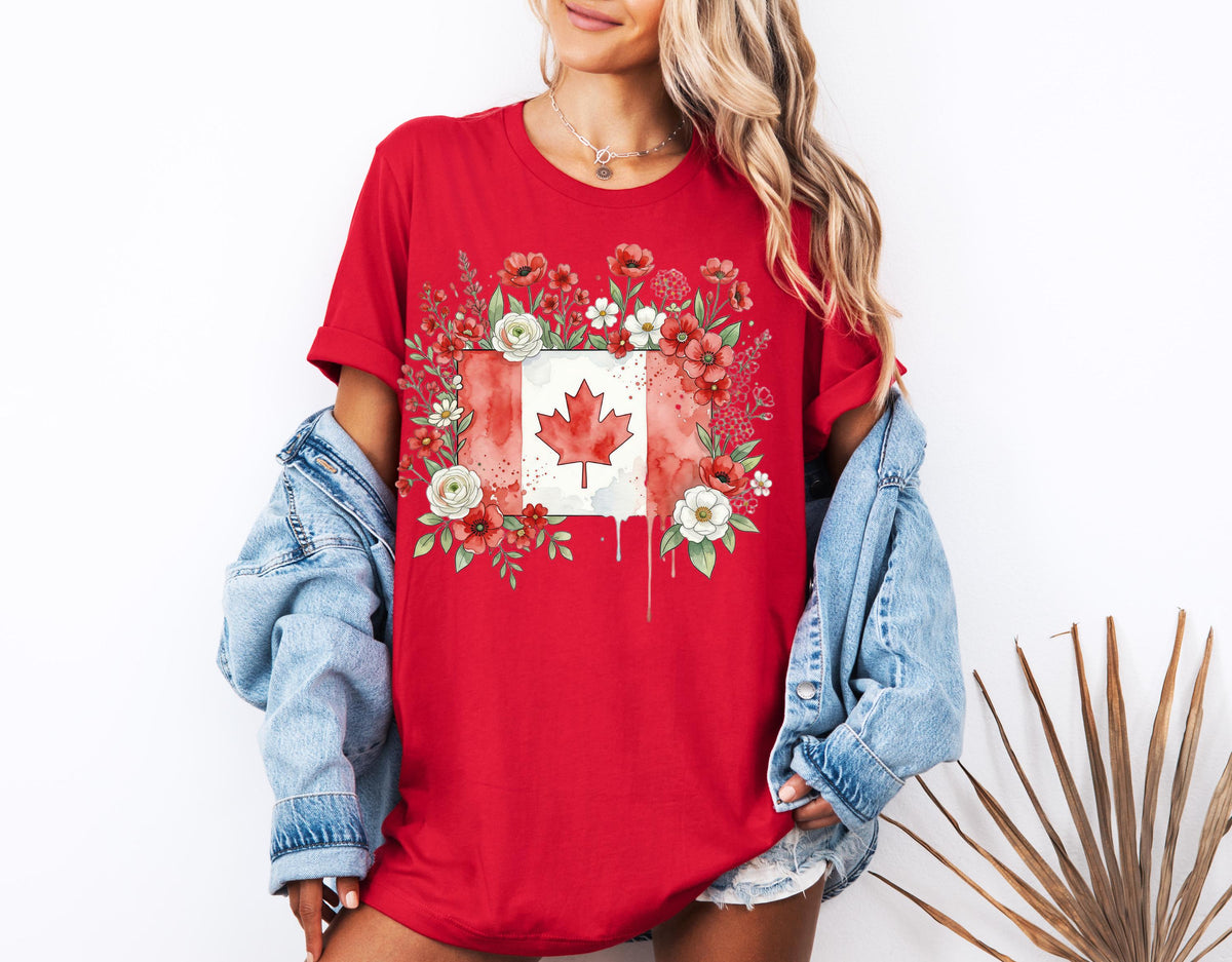 Comfort Colors® Canada Day Shirt, Canadian T-Shirt, Canada National Celebration Gift