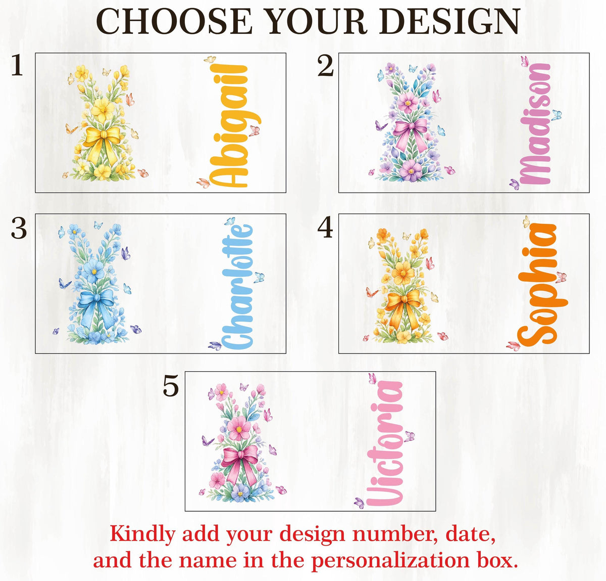 Personalized Easter Bunny Can Glass, Custom Name Iced Coffee Cup, Spring Bunny Glass Tumbler