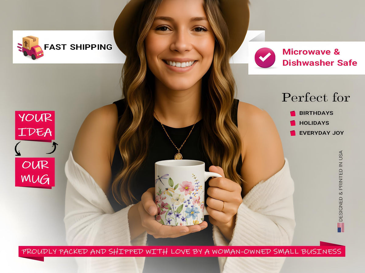 In My Forties Era Coffee Mug, Groovy 40th Birthday Ceramic Cup, Fortieth Birthday Gift For Her