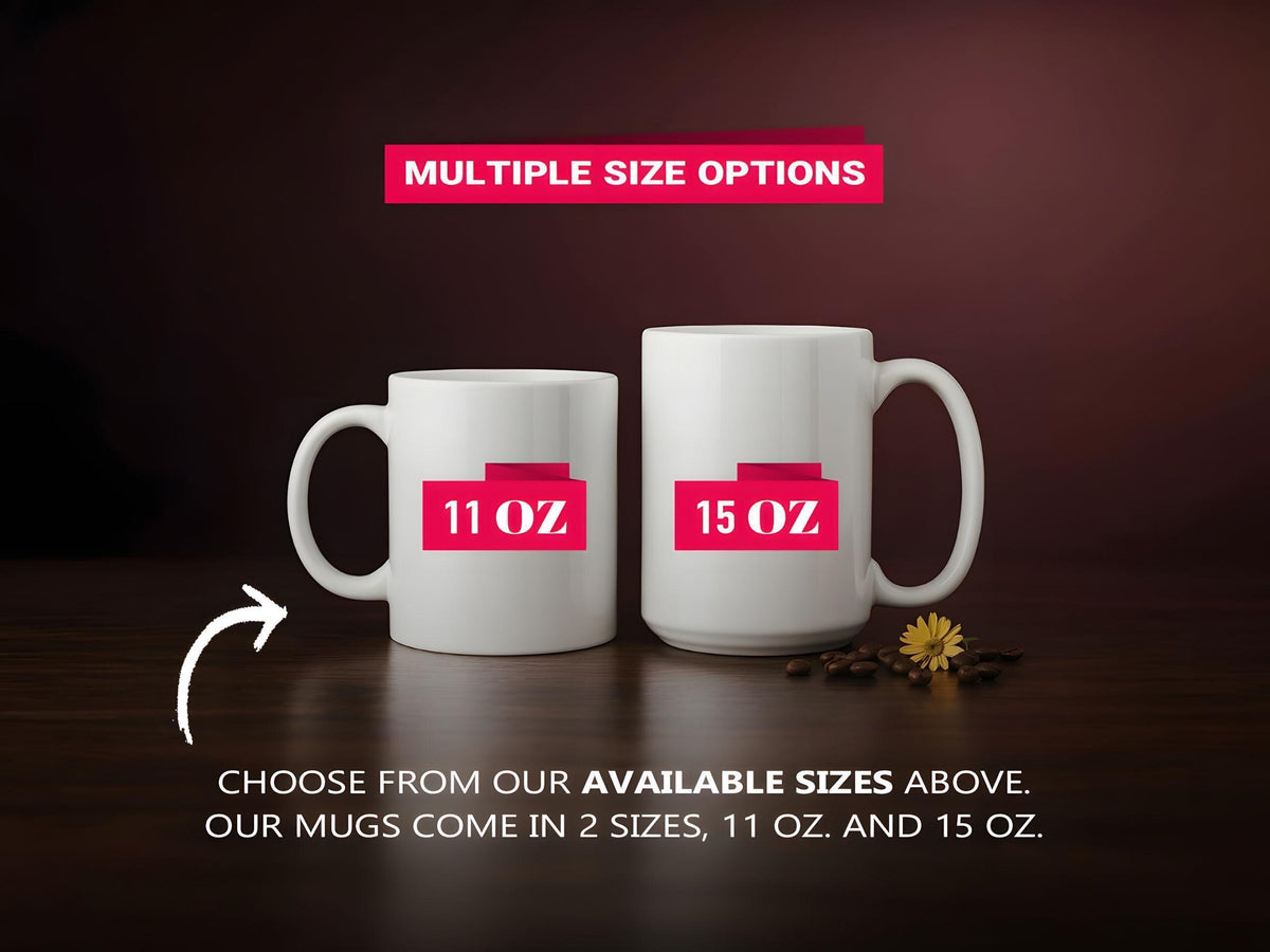 Personalized Grandpa Coffee Mug, Custom Date Dad to Grandpa Cup, Dad Est Grandpa Est Gift
