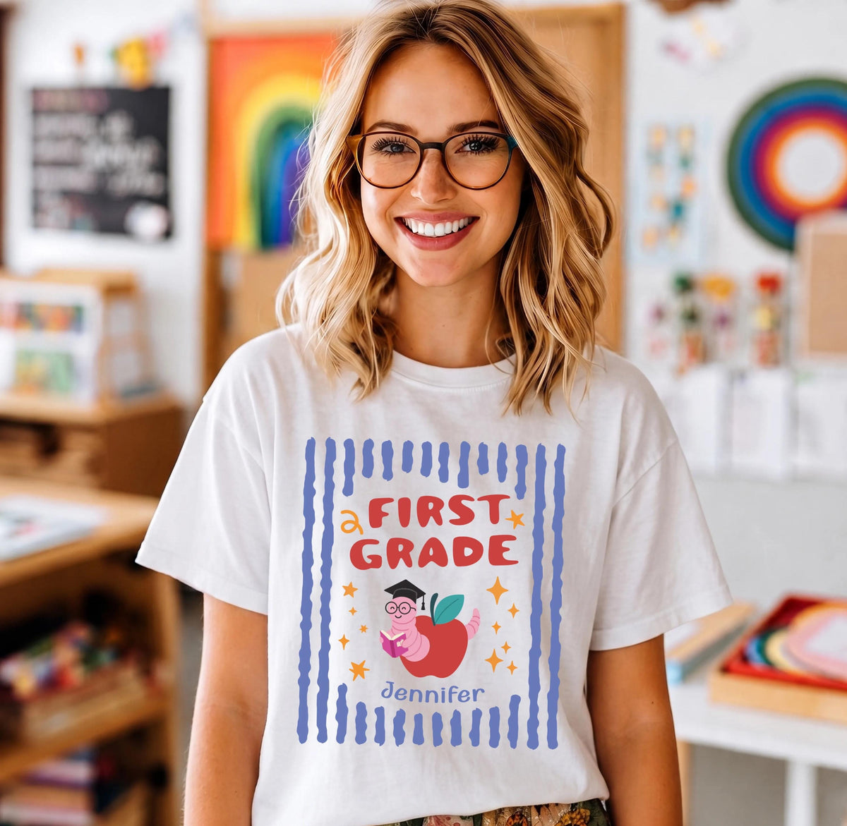 Comfort Colors® Custom First Level Teacher Shirt, Back to School Tee, Teacher Appreciation Gift