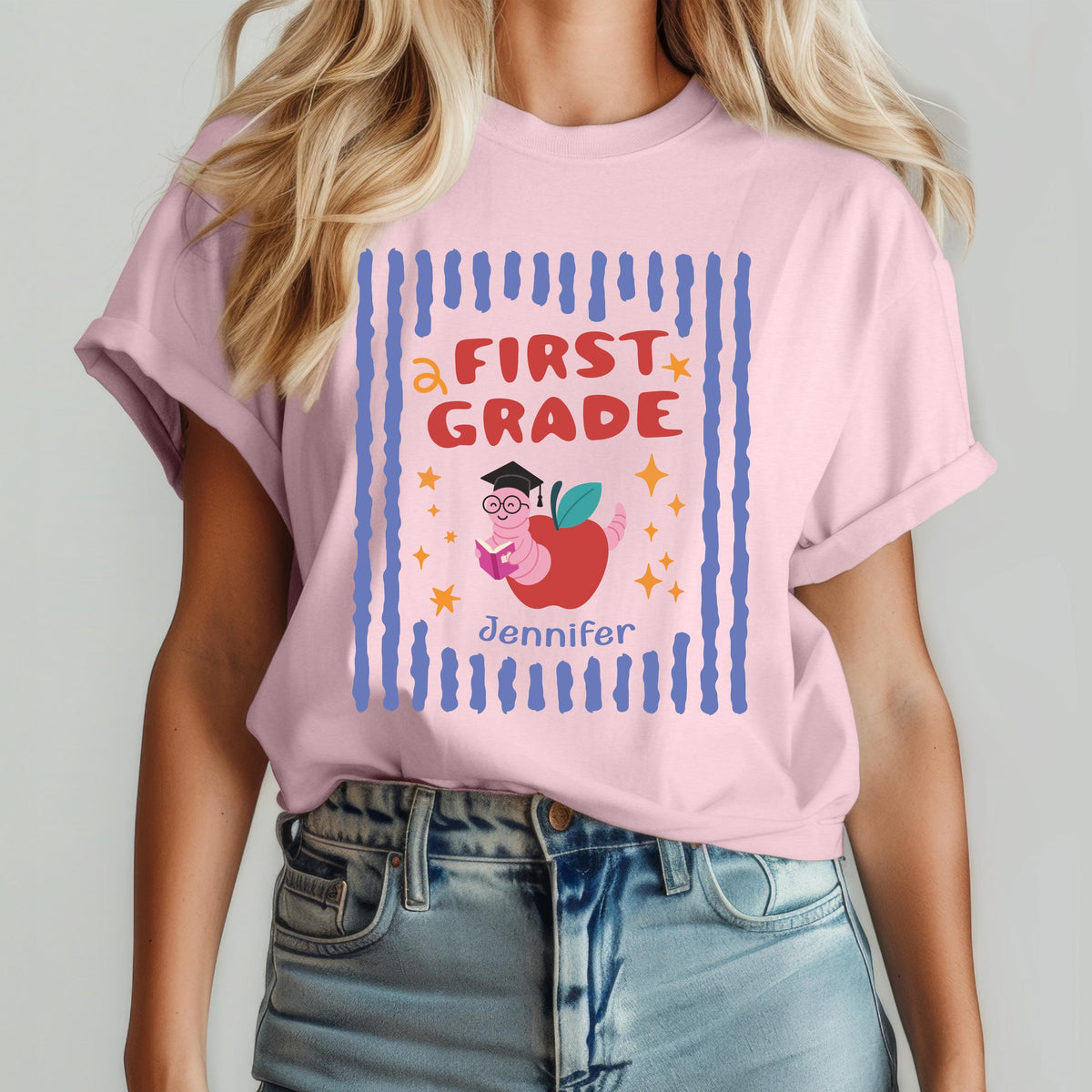 Comfort Colors® Custom First Level Teacher Shirt, Back to School Tee, Teacher Appreciation Gift