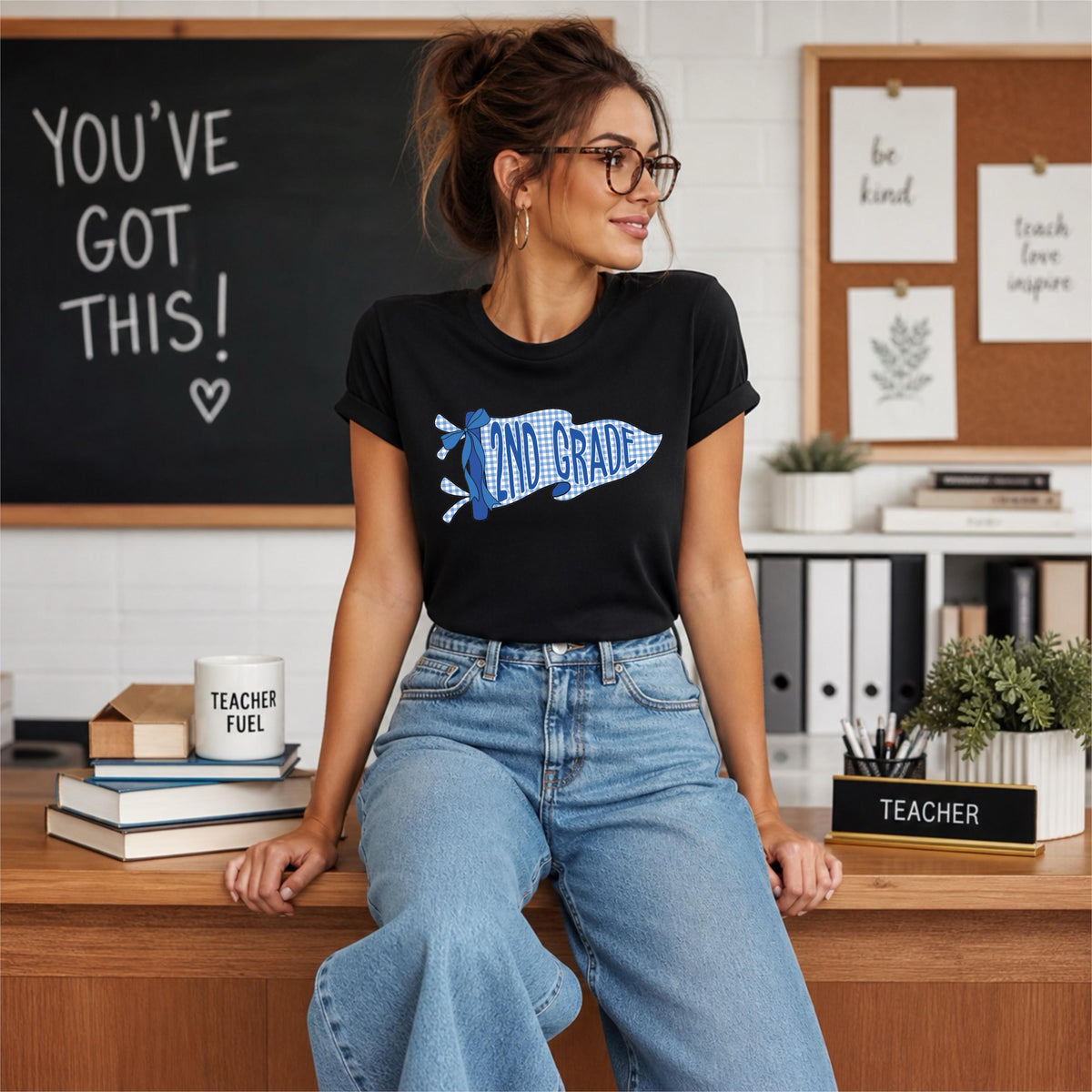 Grade Level Teacher T-Shirt, Kindergarten First Grade Teacher Tee, Back to School School Shirts