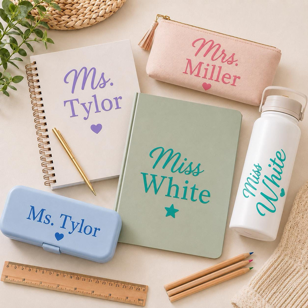 Custom Name Vinyl Decal for Tumblers and Laptops