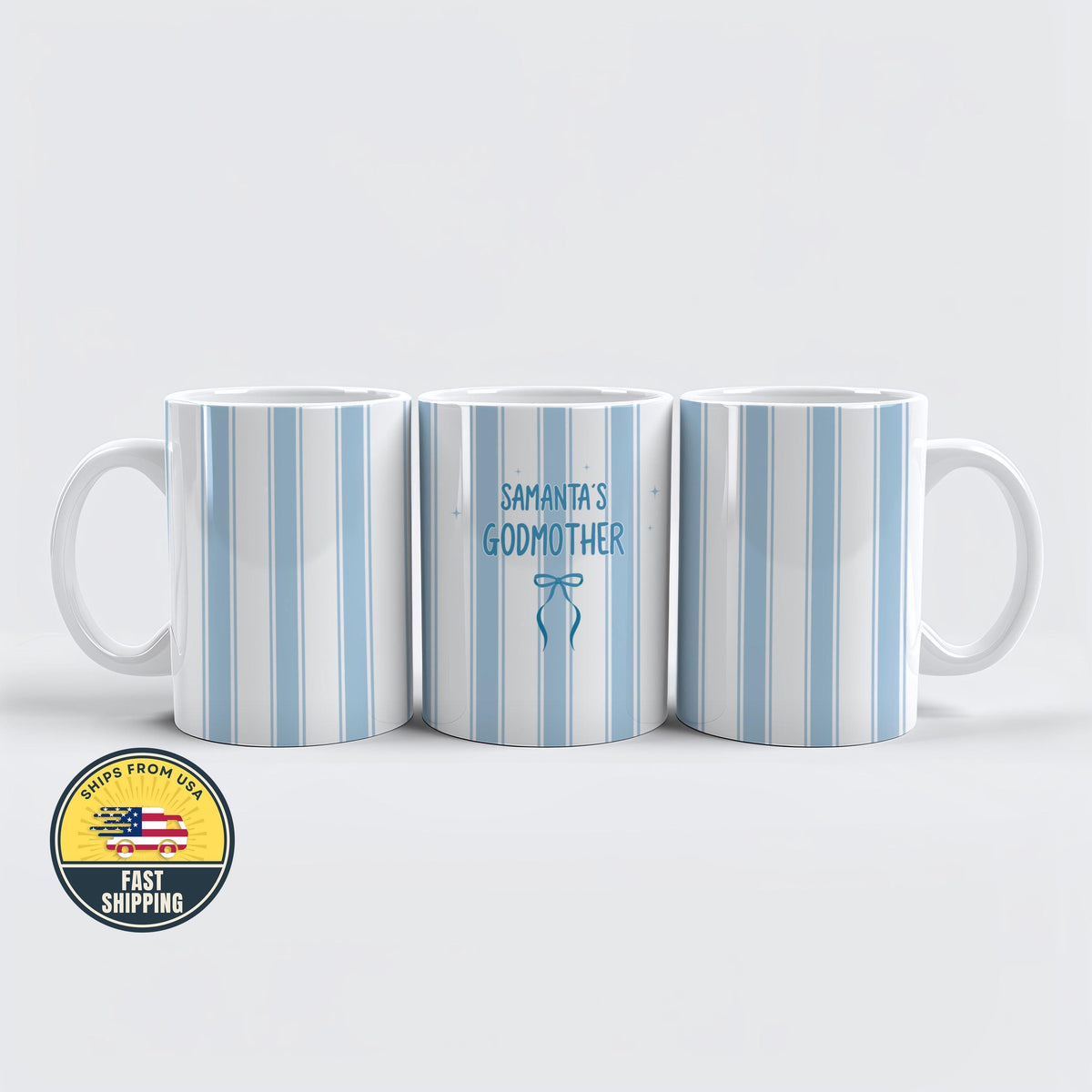 Custom Godmother Mug, Personalized Godmother Proposal Mug With Name, Pregnancy Reveal Gift