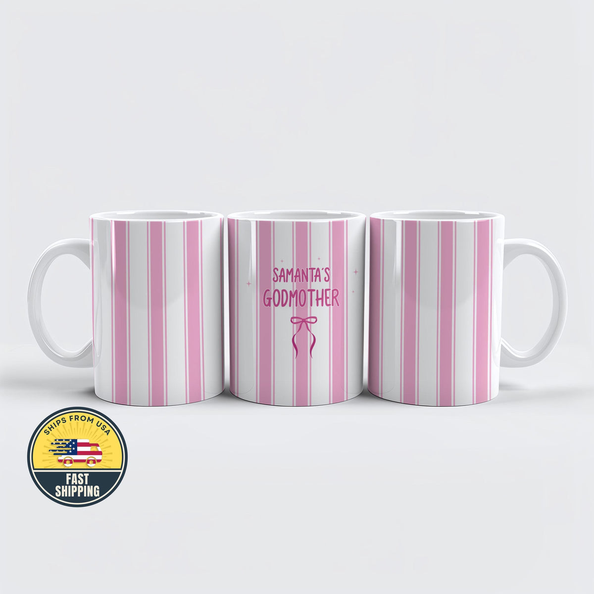 Custom Godmother Mug, Personalized Godmother Proposal Mug With Name, Pregnancy Reveal Gift