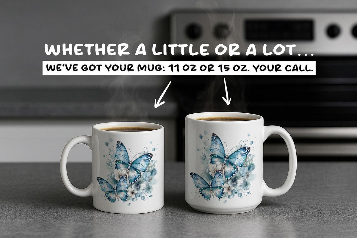 Bookish Coffee Mug With Sunflowers, Floral Book Enthusiast Gift Ceramic Cup