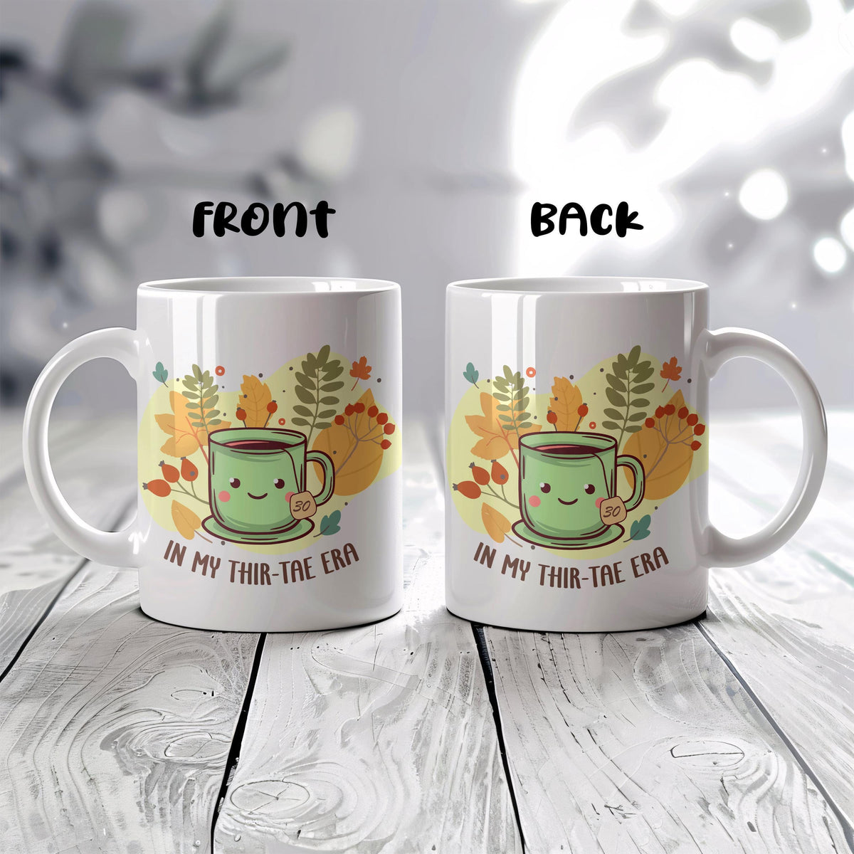 In My Thirt-Tea Era Mug, Funny 30th Birthday Gift, Tea Lover Cup