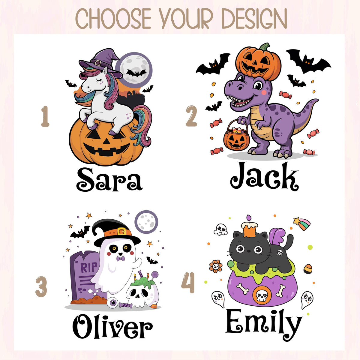 Personalized Spooky Season Enamel Kids Mug, Halloween Adventure Camp Cup