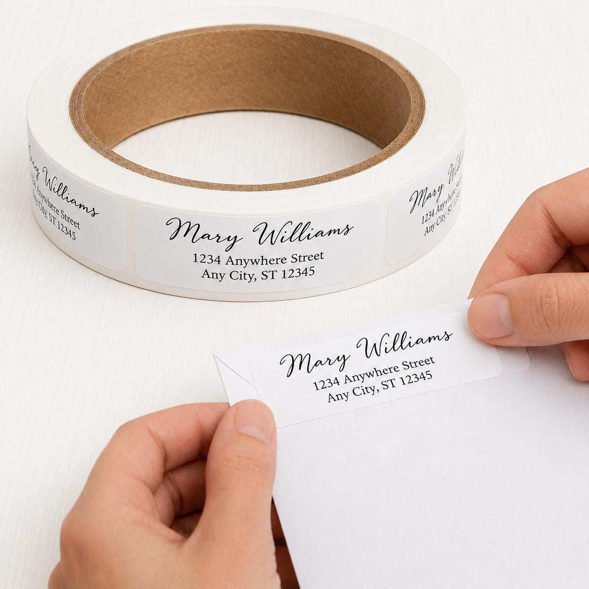 Custom Address Labels on Rolls, Return Stickers, Mailing Labels (Wedding & Business)
