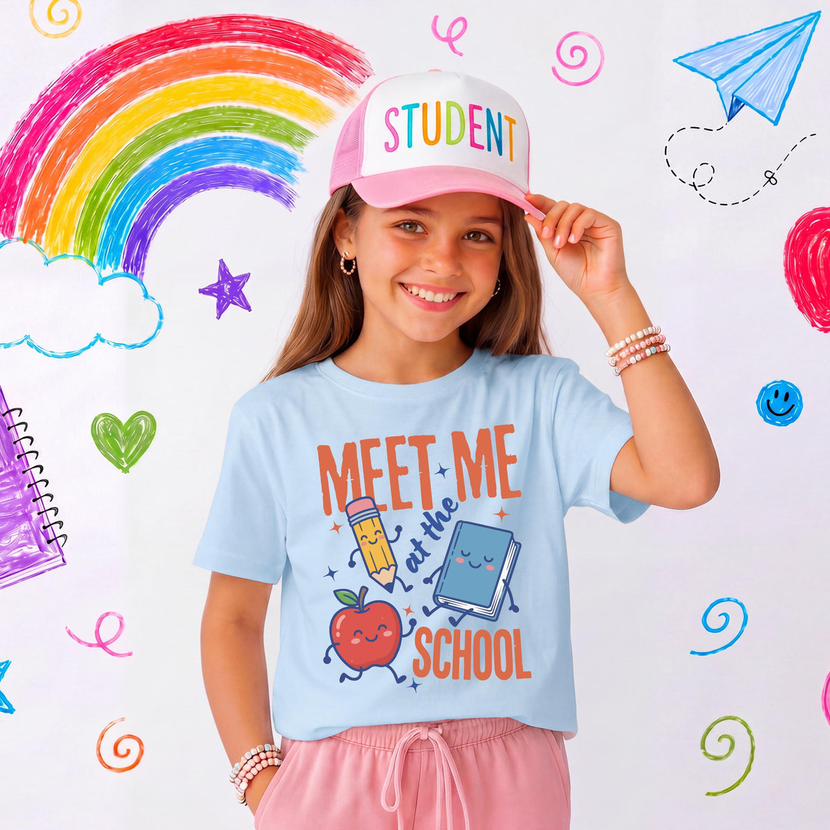 Meet Me at the School Shirt, Back to School Shirt, Funny Teacher Gift Tee