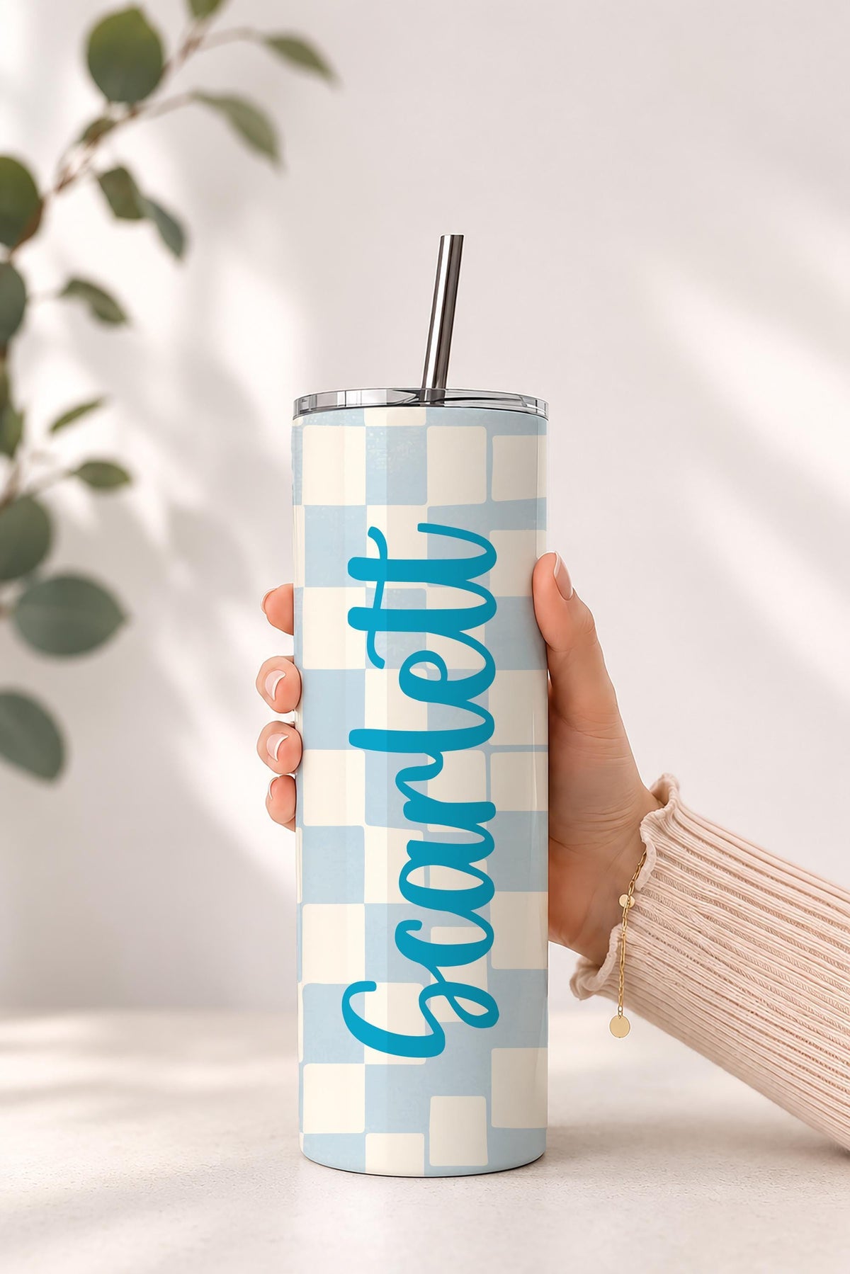 Custom Crab Girls Trip Beach Tumbler, Personalized Coastal Vacation Cup