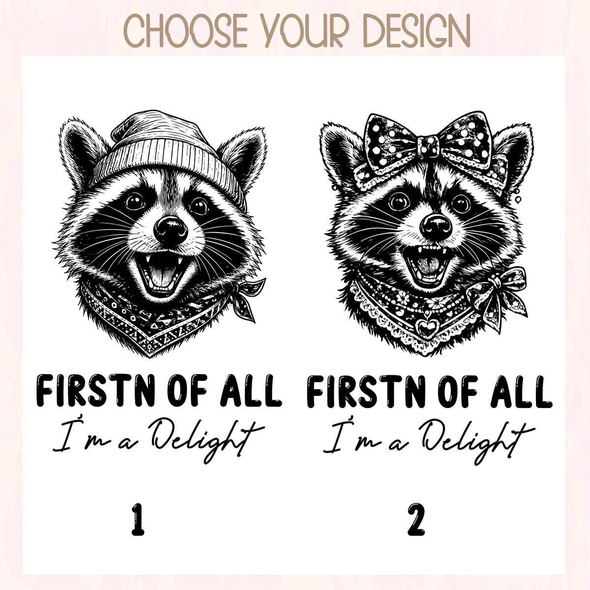 Raccoon Iced Coffee Glass Tumbler, Funny Sarcastic Quote Drinkware (16 oz)
