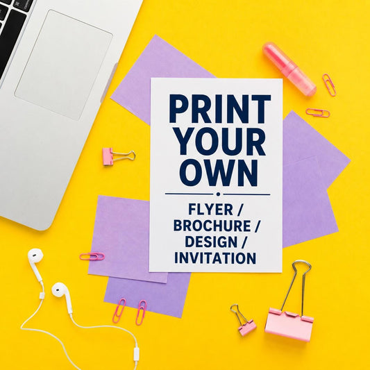 Custom Business Flyers, Brochure Print, Professional Marketing Flyer Design & Printing Service, Promotional Advertising Flyers