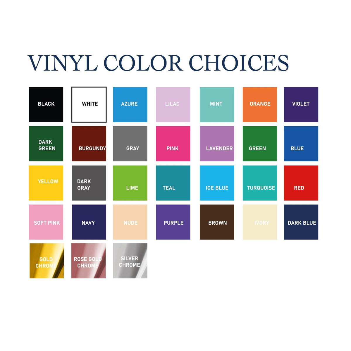 Personalized Name Vinyl Decal
