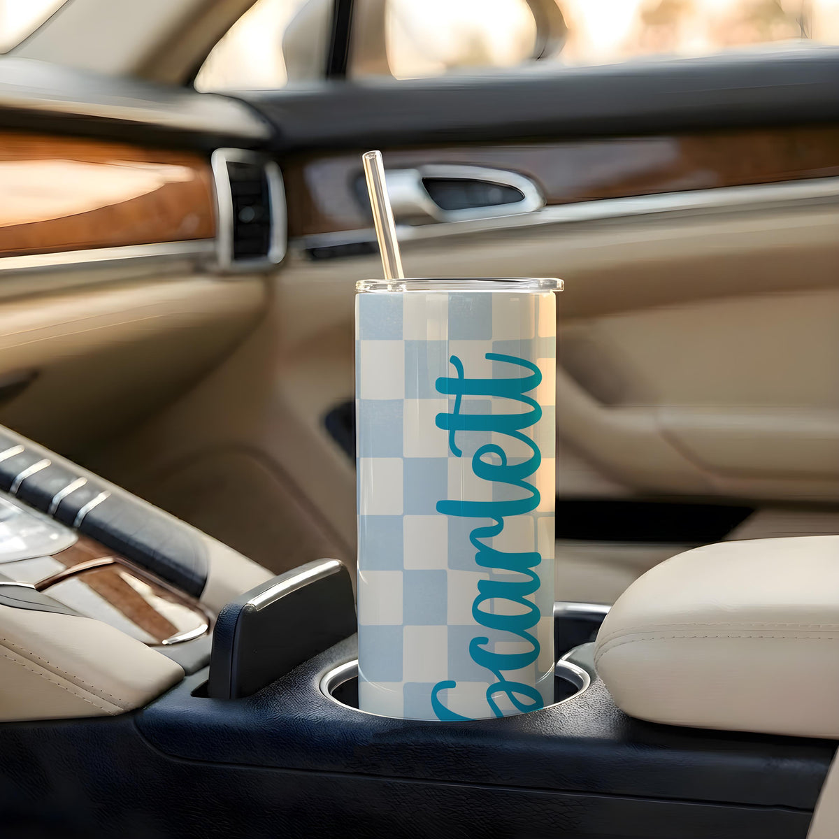 Custom Crab Girls Trip Beach Tumbler, Personalized Coastal Vacation Cup