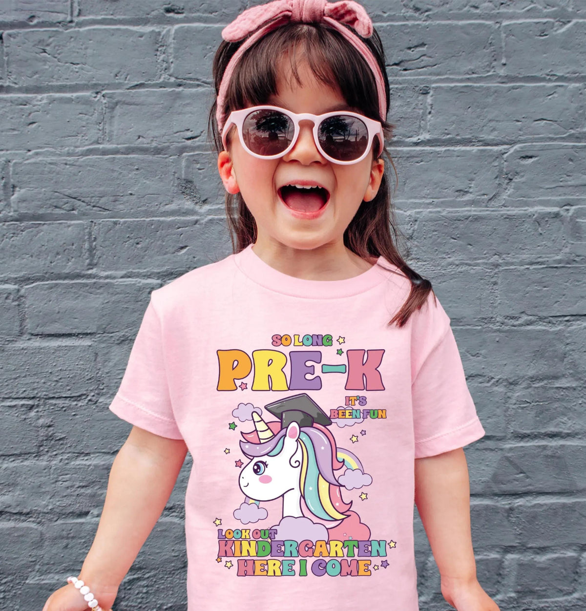 Pre-K Girls Shirt, Happy First Day of School T-shirt, Back to School Tee, Preschool Gift Shirts