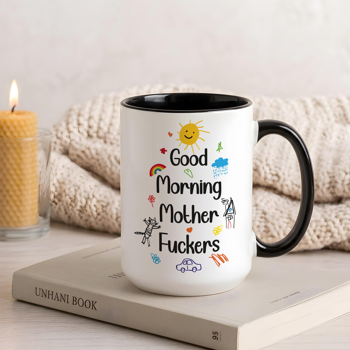 Good Morning Mother Fuckers Mug, Adult Humor Coffee Cup, Coworker Gift