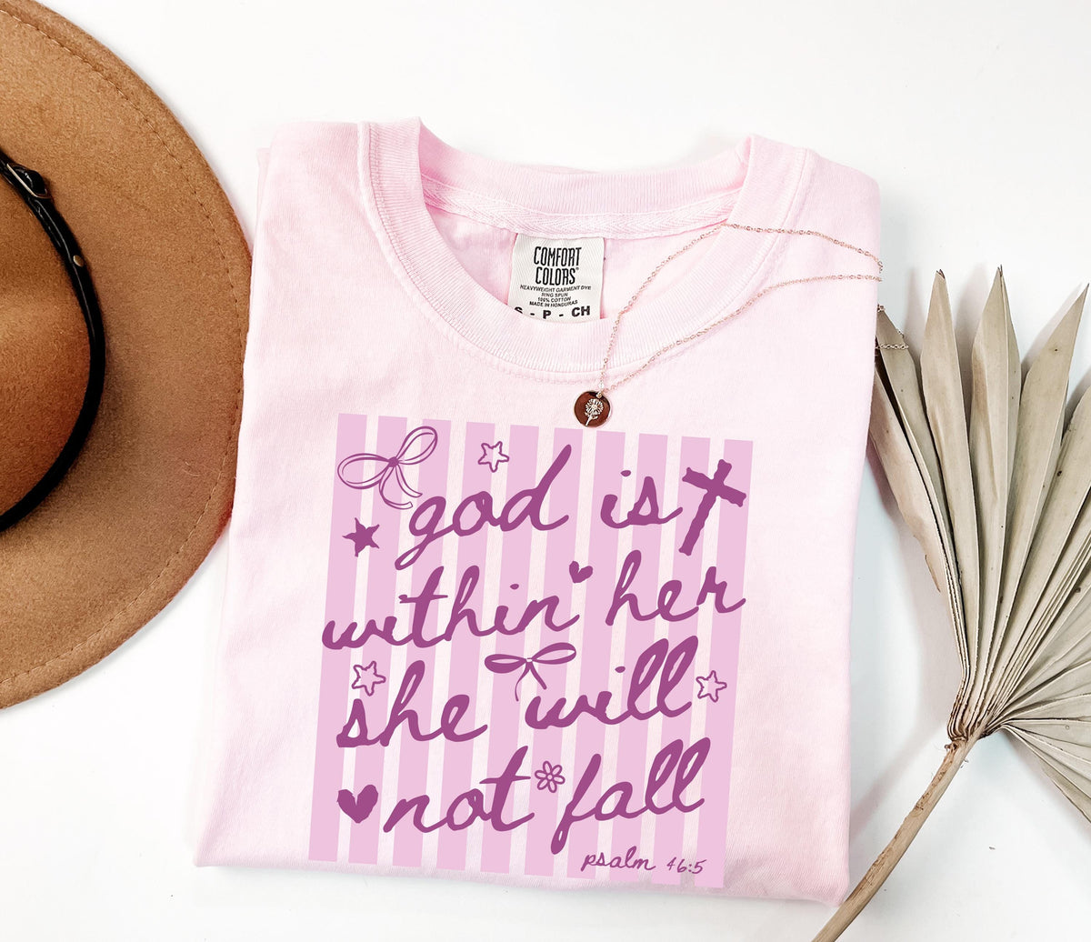 Bible Verse Quotes Comfort Colors® Shirt, Inspirational Christian Tee, Religious Family Gift