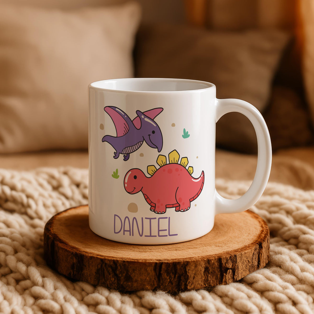Personalized Kids Name Mug, Kid's Birthday Party Favor, Custom Children Gift