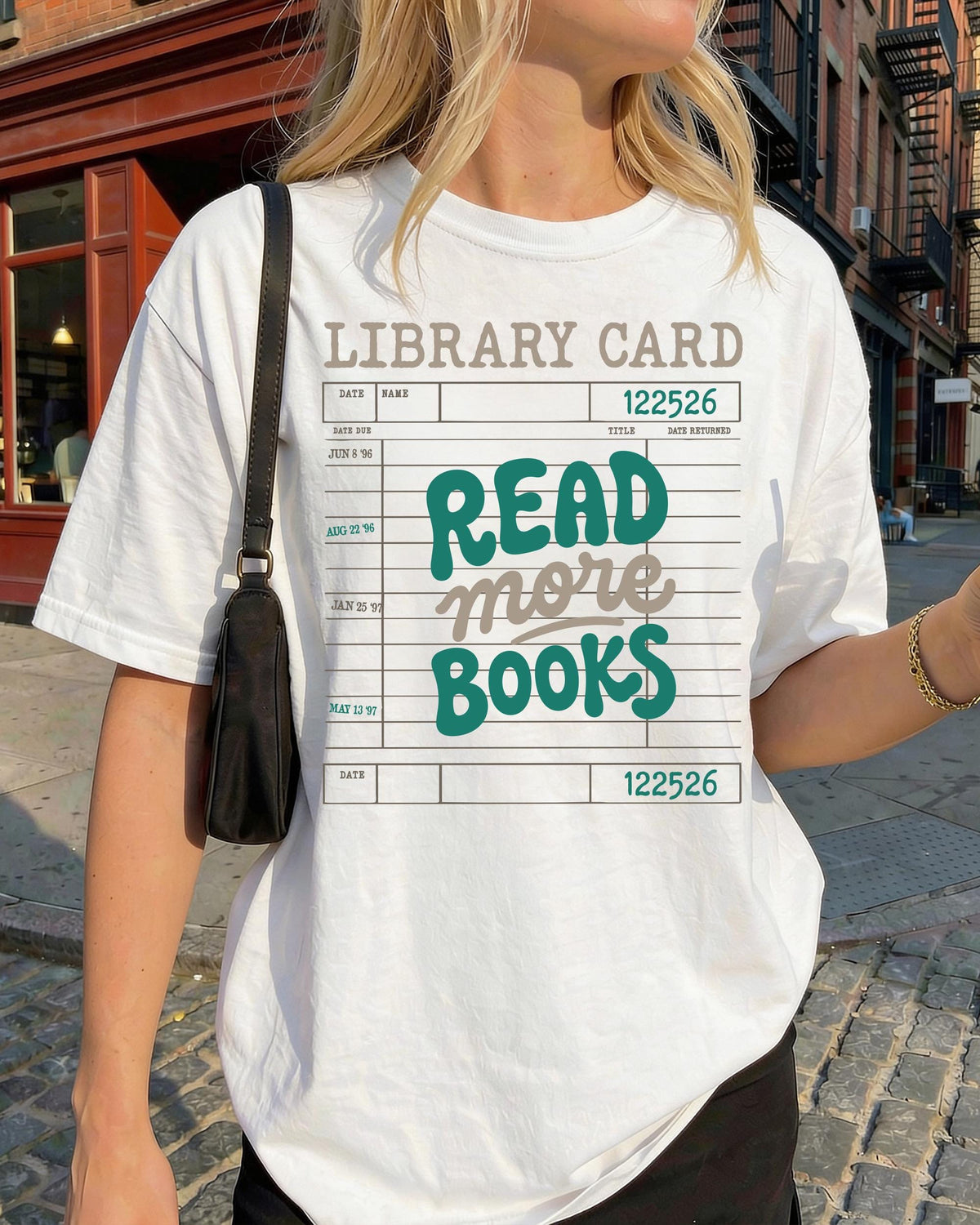 Read More Books Library Comfort Colors® T-Shirt, Bookish Shirts, Reading Tee, Bookworms Gift Tee