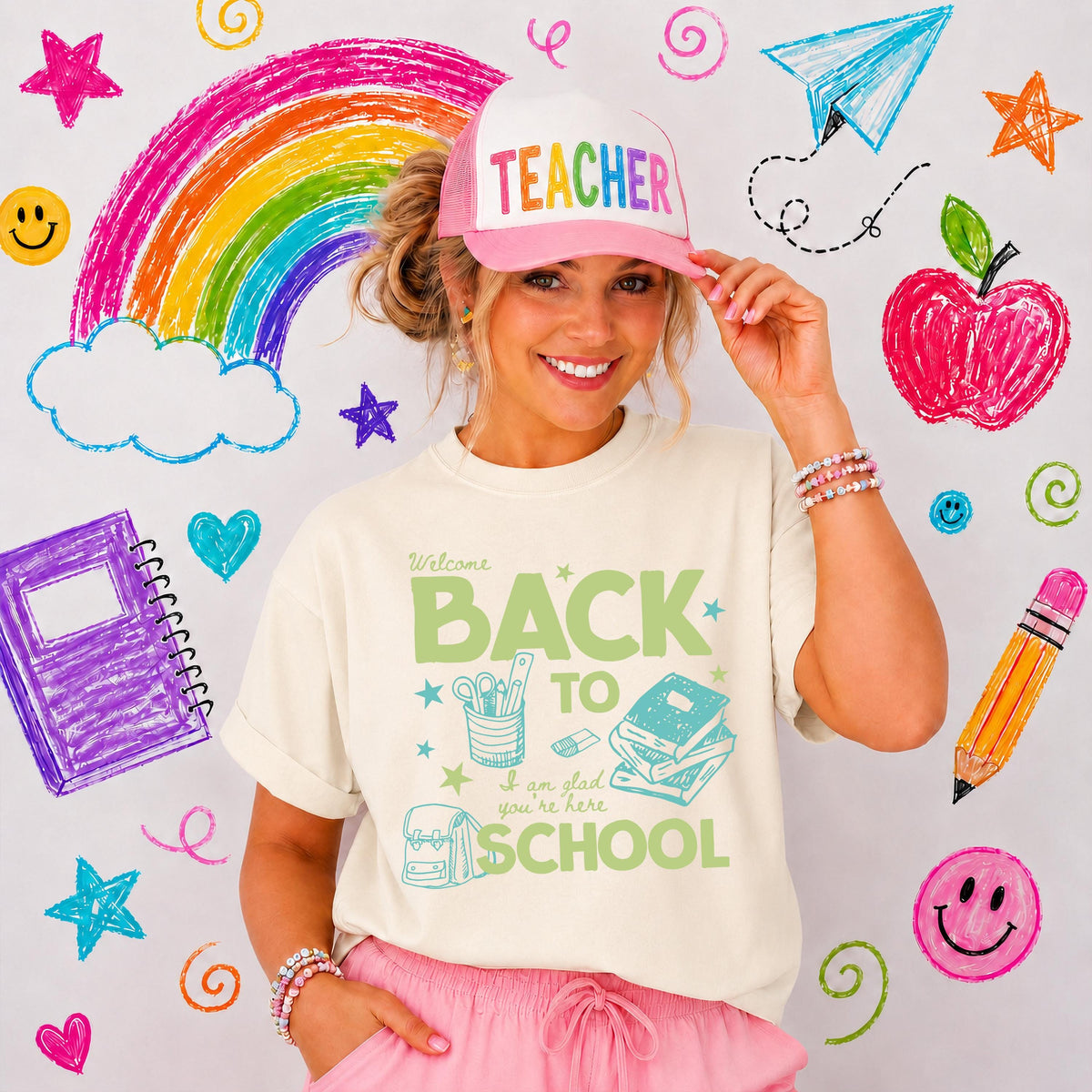 Back to School Comfort Colors® T-Shirt, Teacher Team Tees, Teacher Appreciation Gift