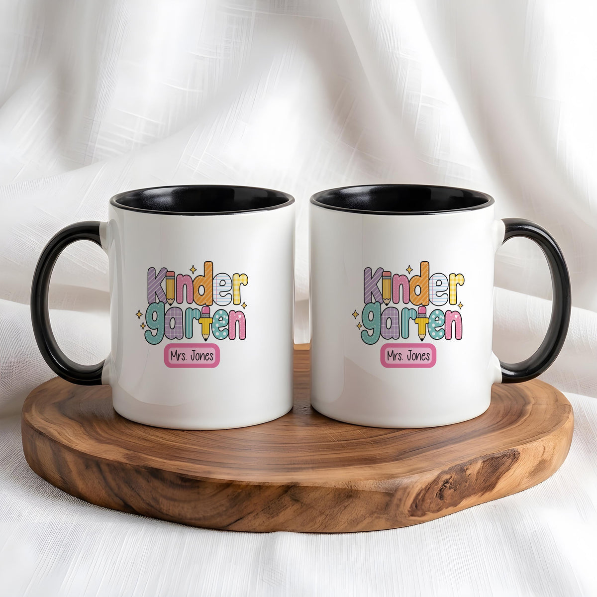 Personalized Teacher Name Grade Level Mug, Elementary School Teacher Coffee Cup