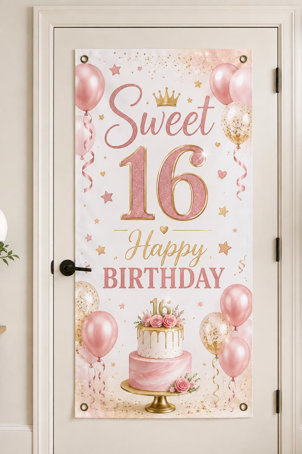 Custom Photo Banner, Personalized Logo Event Decor, Birthday Graduation Banner