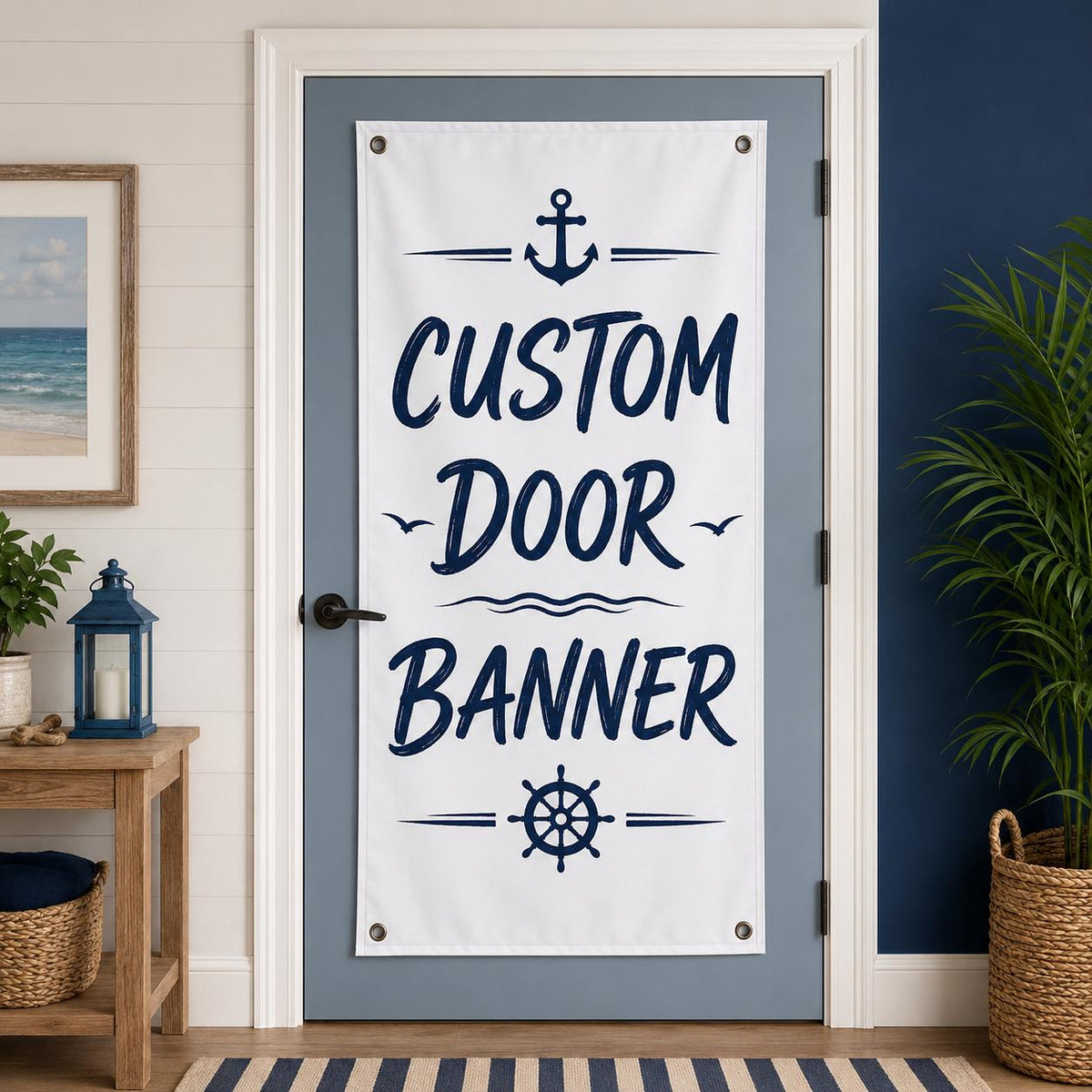Custom Door Banner, Personalized Photo Banner, Home Decor, Teenage Room Gift