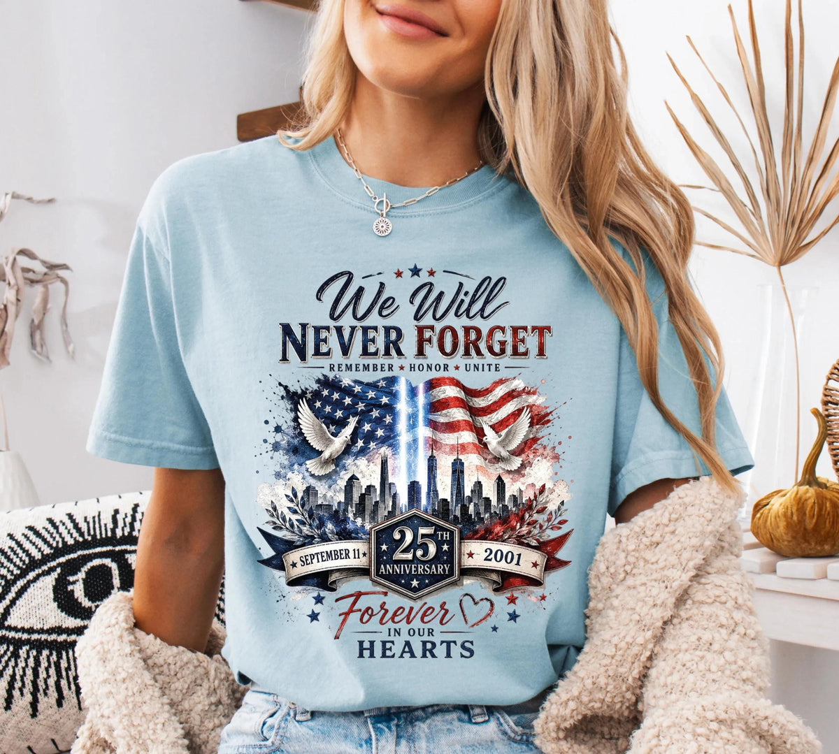 9/11 25th Anniversary Remembrance Shirt