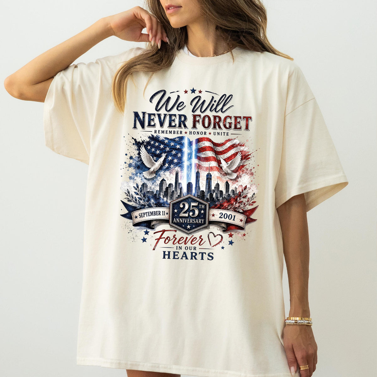 9/11 25th Anniversary Remembrance Shirt
