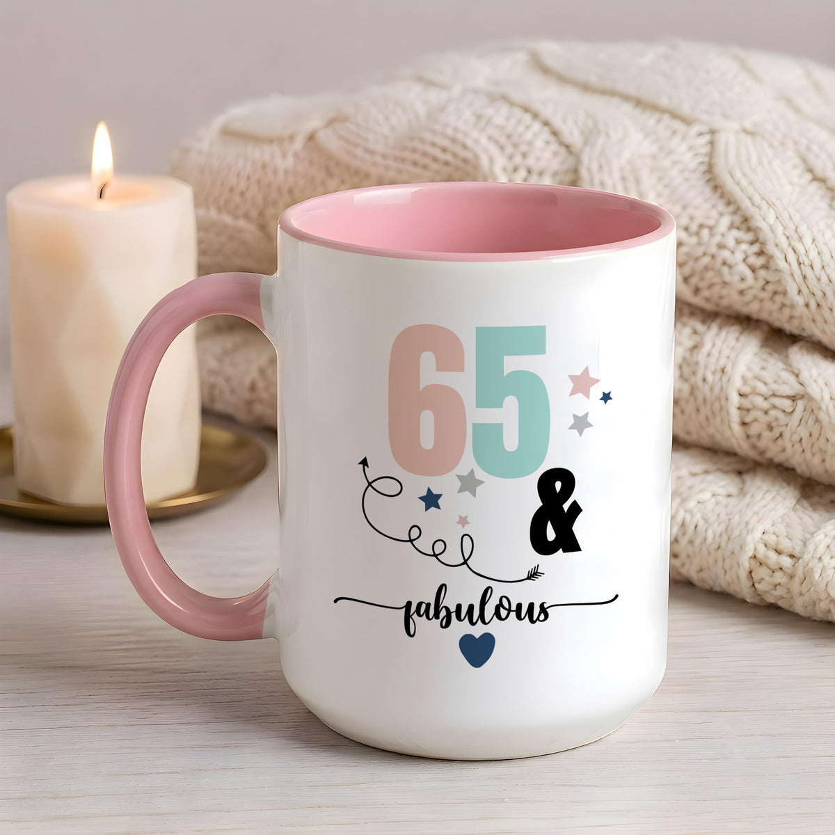 Custom 65th Birthday Mug, Born in 1961 Cup, 65th Birthday Gift