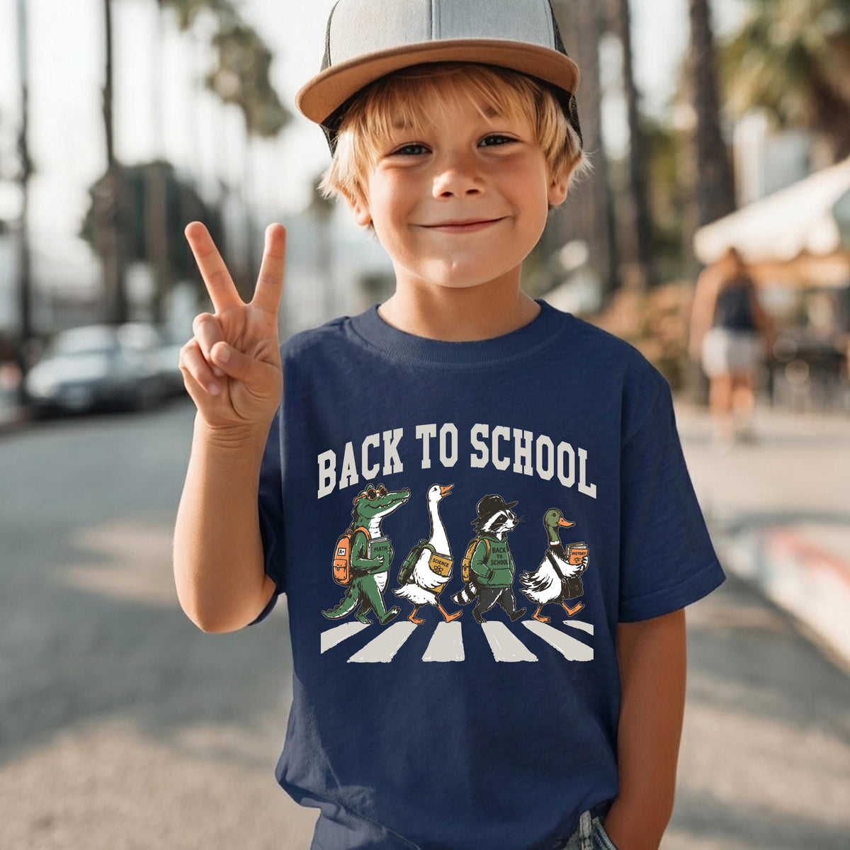 Back to School Animals T-shirt, First Day of School Shirt, Kids School Gift Tee