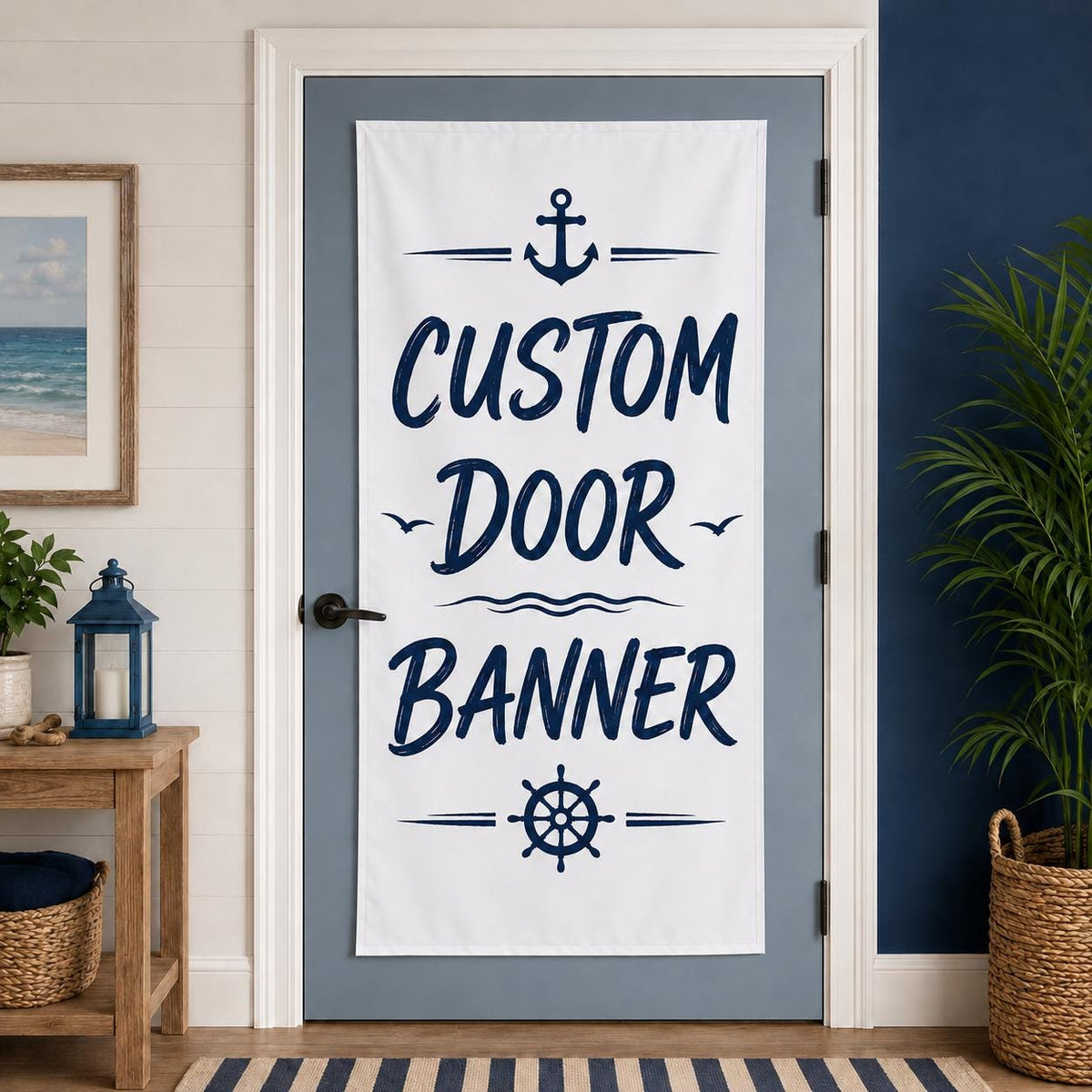 Custom Door Banner, Personalized Photo Banner, Home Decor, Teenage Room Gift