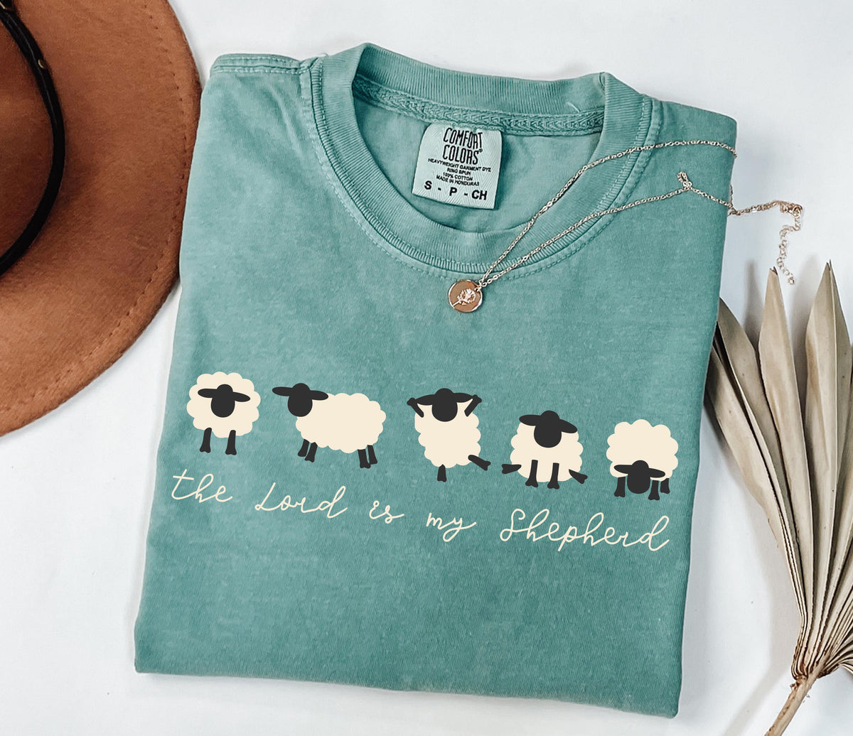 The Lord Is My Shepherd Sheep Graphic Shirt