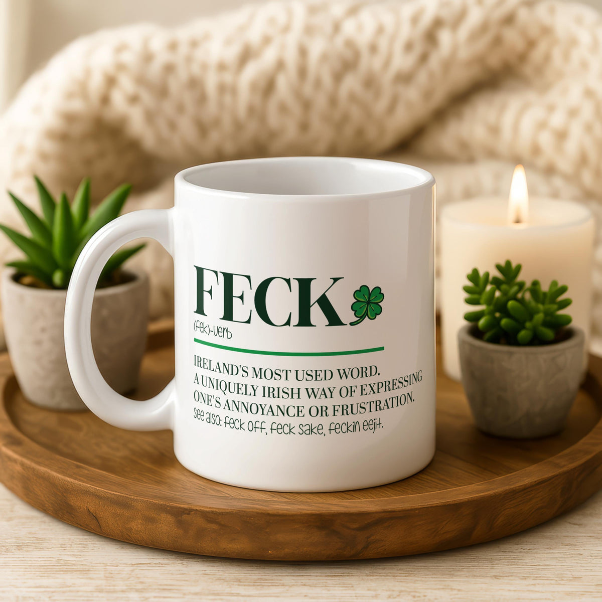 Feck Definition Ceramic Mug
