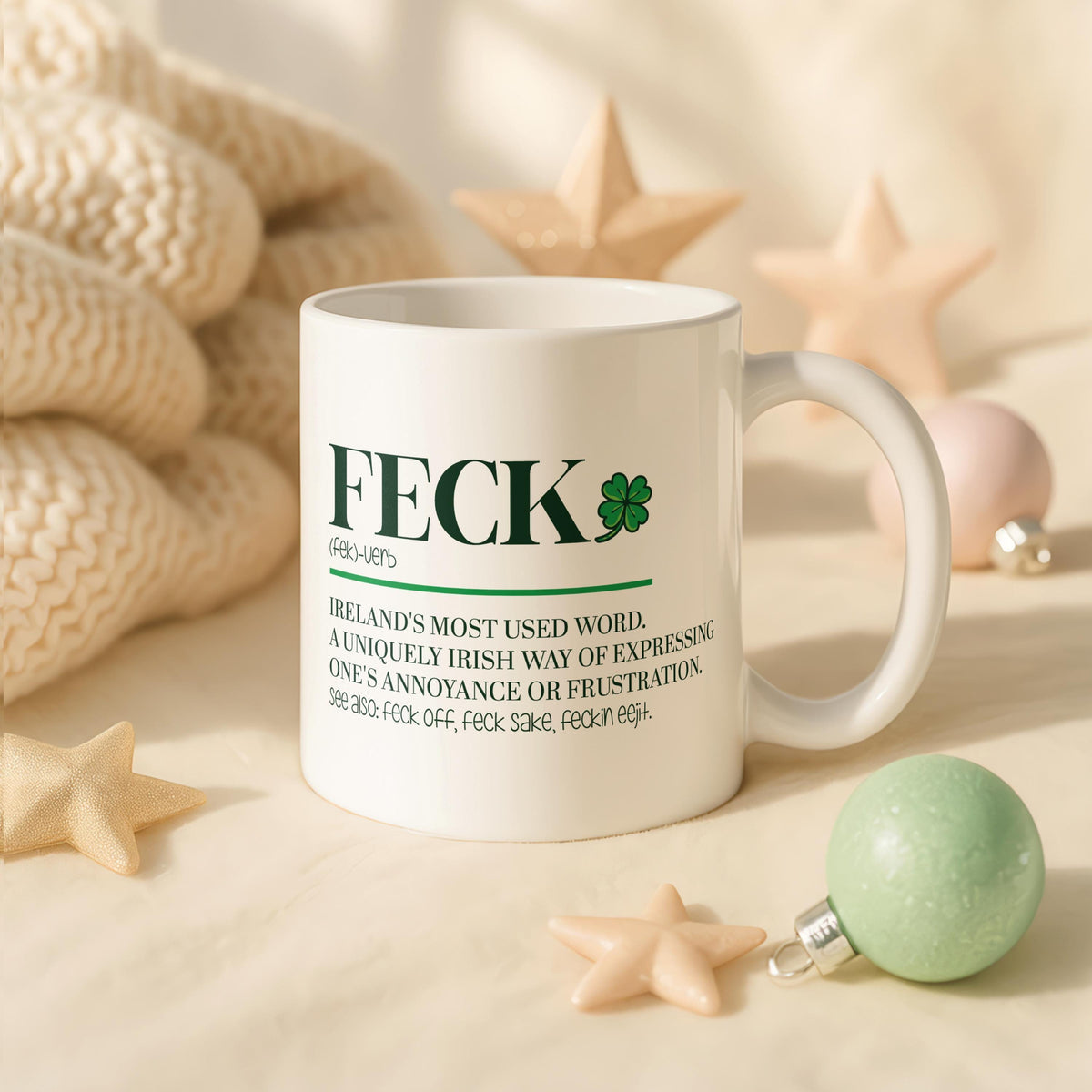 Feck Definition Ceramic Mug