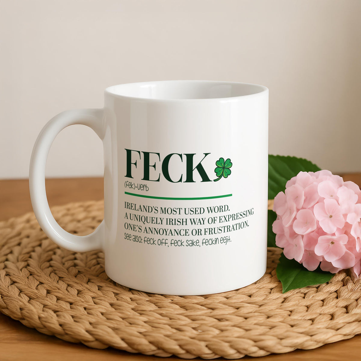 Feck Definition Ceramic Mug