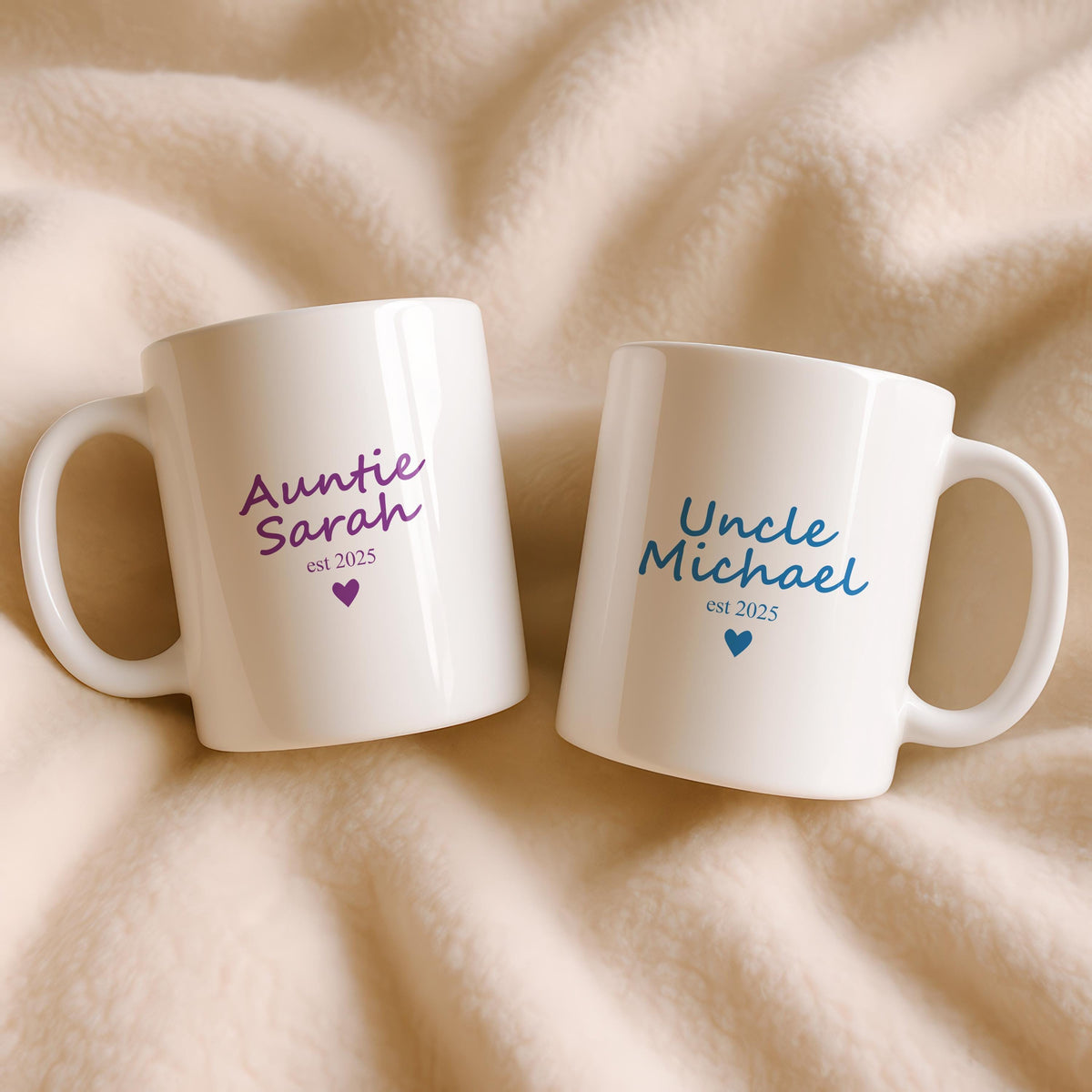 Personalized Auntie or Uncle Ceramic Mug