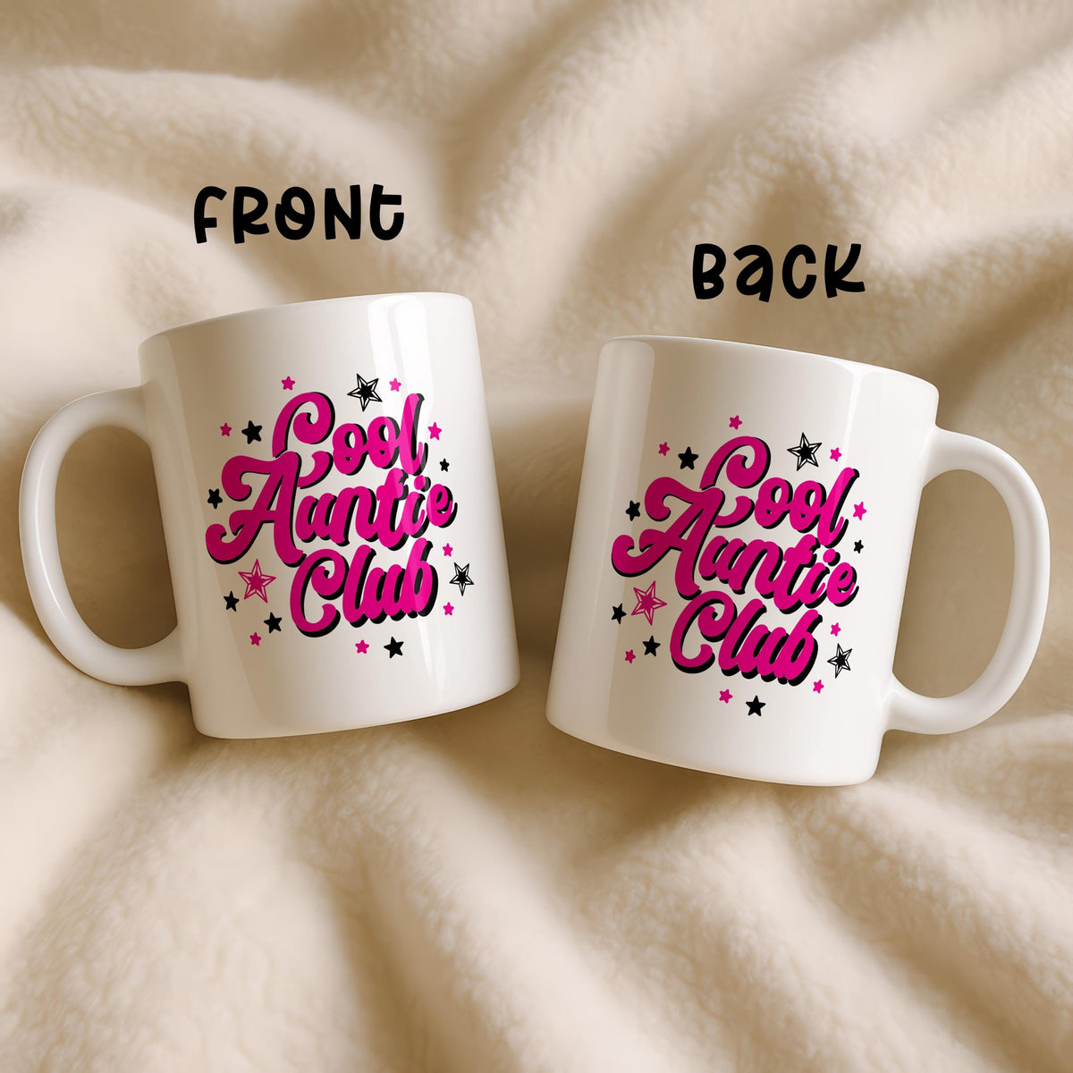 Cool Auntie Club Ceramic Mug