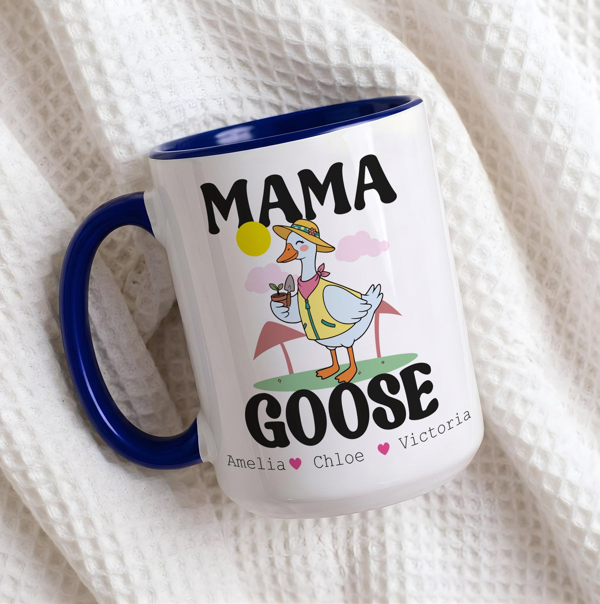 Personalized Mama Goose Ceramic Mug